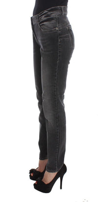 Thumbnail for Elegant Gray Regular Fit Jeans