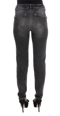 Thumbnail for Elegant Gray Regular Fit Jeans