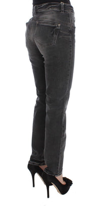 Thumbnail for Elegant Gray Regular Fit Jeans