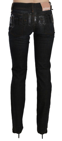 Thumbnail for Elegant Black Slim Fit Corduroy Jeans