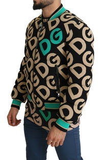 Thumbnail for Iconic Printed Bomber Jacket – Exquisite Design