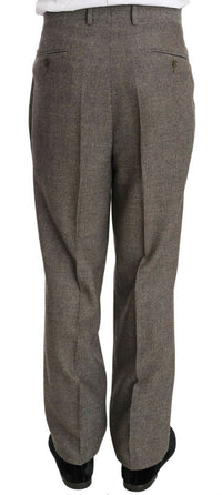 Thumbnail for Elegant Light Brown Wool Men's Suit