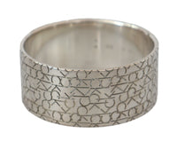 Thumbnail for Elegant Sterling Silver Logo Bangle Bracelet