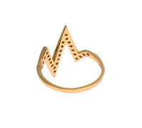 Thumbnail for Glamorous Gold Plated Sterling Silver Ring