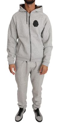 Thumbnail for Gray Cotton Sweater Pants Set Tracksuit