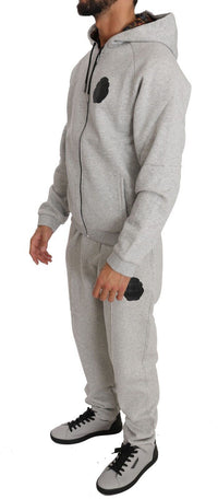 Thumbnail for Gray Cotton Sweater Pants Set Tracksuit