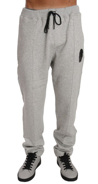 Thumbnail for Gray Cotton Sweater Pants Set Tracksuit