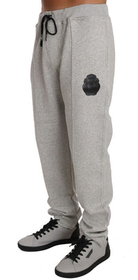 Thumbnail for Gray Cotton Sweater Pants Set Tracksuit