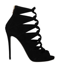 Thumbnail for Chic Suede Ankle Strap Heel Sandals