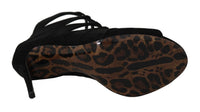 Thumbnail for Chic Suede Ankle Strap Heel Sandals