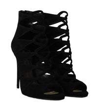 Thumbnail for Chic Suede Ankle Strap Heel Sandals