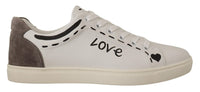 Thumbnail for Elegant White Leather Casual Sneakers