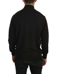 Thumbnail for Brown Turtle Neck Pullover Wool Sweater