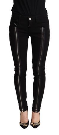 Thumbnail for Slim Fit Black Skinny Denim Jeans