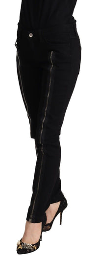 Thumbnail for Slim Fit Black Skinny Denim Jeans