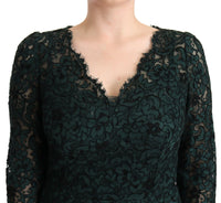 Thumbnail for Elegant Lace Floor-Length V-Neck Dress