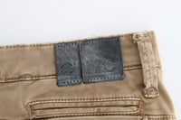 Thumbnail for Chic Beige Straight Leg Fashion Jeans