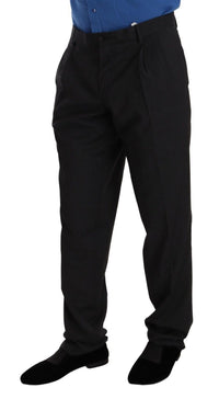 Thumbnail for Elegant Gray Formal Men's Trousers