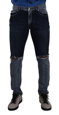 Thumbnail for Chic Slim Fit Tattered Denim