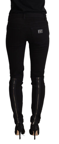 Thumbnail for Slim Fit Black Skinny Denim Jeans