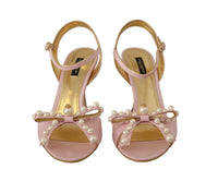 Thumbnail for Elegant Silk Blend Pink Ankle Strap Heels