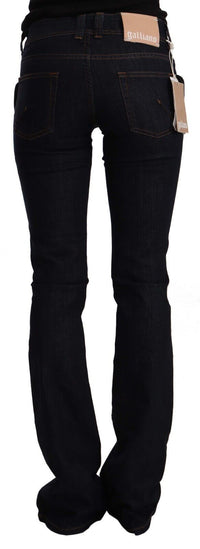 Thumbnail for Chic Flared Mid-Waist Black Jeans
