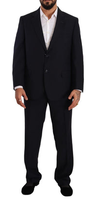 Thumbnail for Elegant Blue Two-Piece Deconstructed Suit