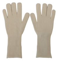 Thumbnail for Elegant White Cashmere Gloves