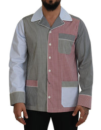 Thumbnail for Multicolor Cotton Button-Down Sleepshirt
