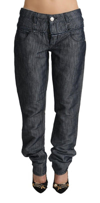 Thumbnail for Elegant Mid Waist Straight Cut Denim