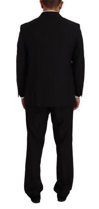 Thumbnail for Elegant Two-Piece Black Suit Ensemble