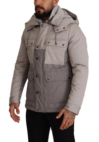 Thumbnail for Elegant Lightweight Gray Windbreaker Jacket