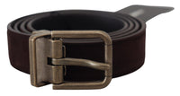 Thumbnail for Elegant Italian Leather Belt with Metal Buckle