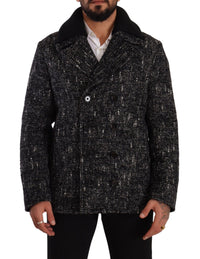 Thumbnail for Chic Double Breasted Wool Blend Overcoat