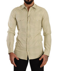Thumbnail for Elegant Sicilia Checkered Cotton Shirt
