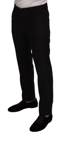 Thumbnail for Elegant Slim-Fit Tuxedo Trousers