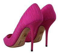 Thumbnail for Elegant Pink Tulle Mesh Heels Pumps