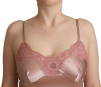 Thumbnail for Elegant Pink Lace Maxi Bodycon Dress