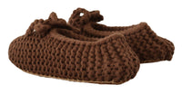 Thumbnail for Elegant Wool Knit Ballerina Flats