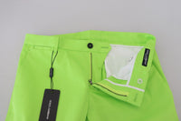 Thumbnail for Elegant Light Green Cotton Chinos