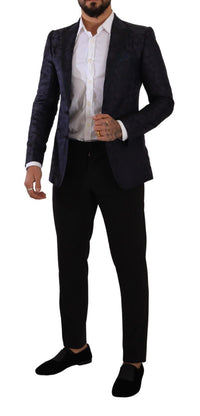 Thumbnail for Elegant Dark Blue MARTINI Formal Blazer