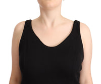 Thumbnail for Chic Sleeveless Designer Tank Top in Black