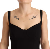 Thumbnail for Elegant A-Line Sheath Dress in Black