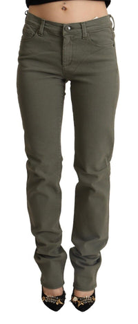 Thumbnail for Chic Grey Low Waist Skinny Jeans