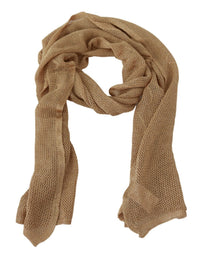 Thumbnail for Brown Neck Wrap Winter Shawl Foulard Scarf