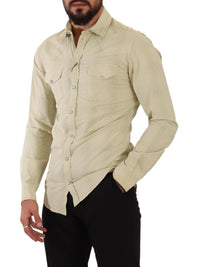 Thumbnail for Elegant Sicilia Checkered Cotton Shirt