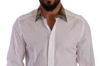 Thumbnail for Elegant Gold Cotton Dress Shirt