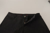 Thumbnail for Chic Mid Waist Skinny Black Denim