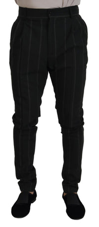 Thumbnail for Elegant Black Tailored Trousers