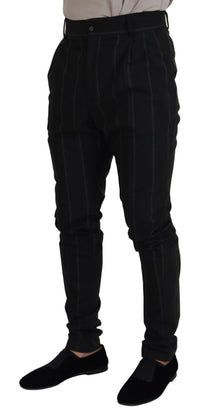 Thumbnail for Elegant Black Tailored Trousers